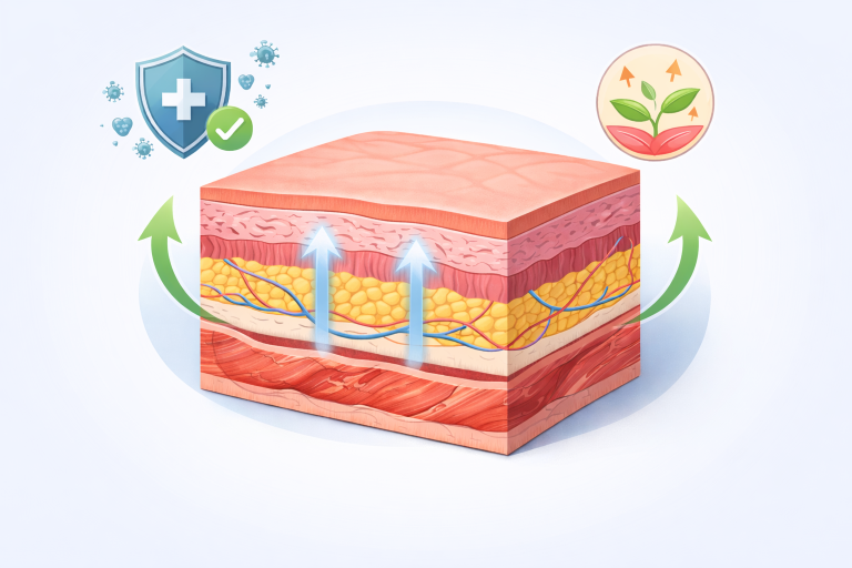 Cicatrización y control de infecciones después del retiro de biopolímeros en glúteos