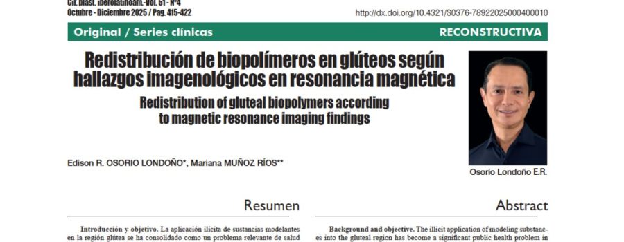 Redistribución de biopolímeros en glúteos según hallazgos imagenológicos en resonancia magnética